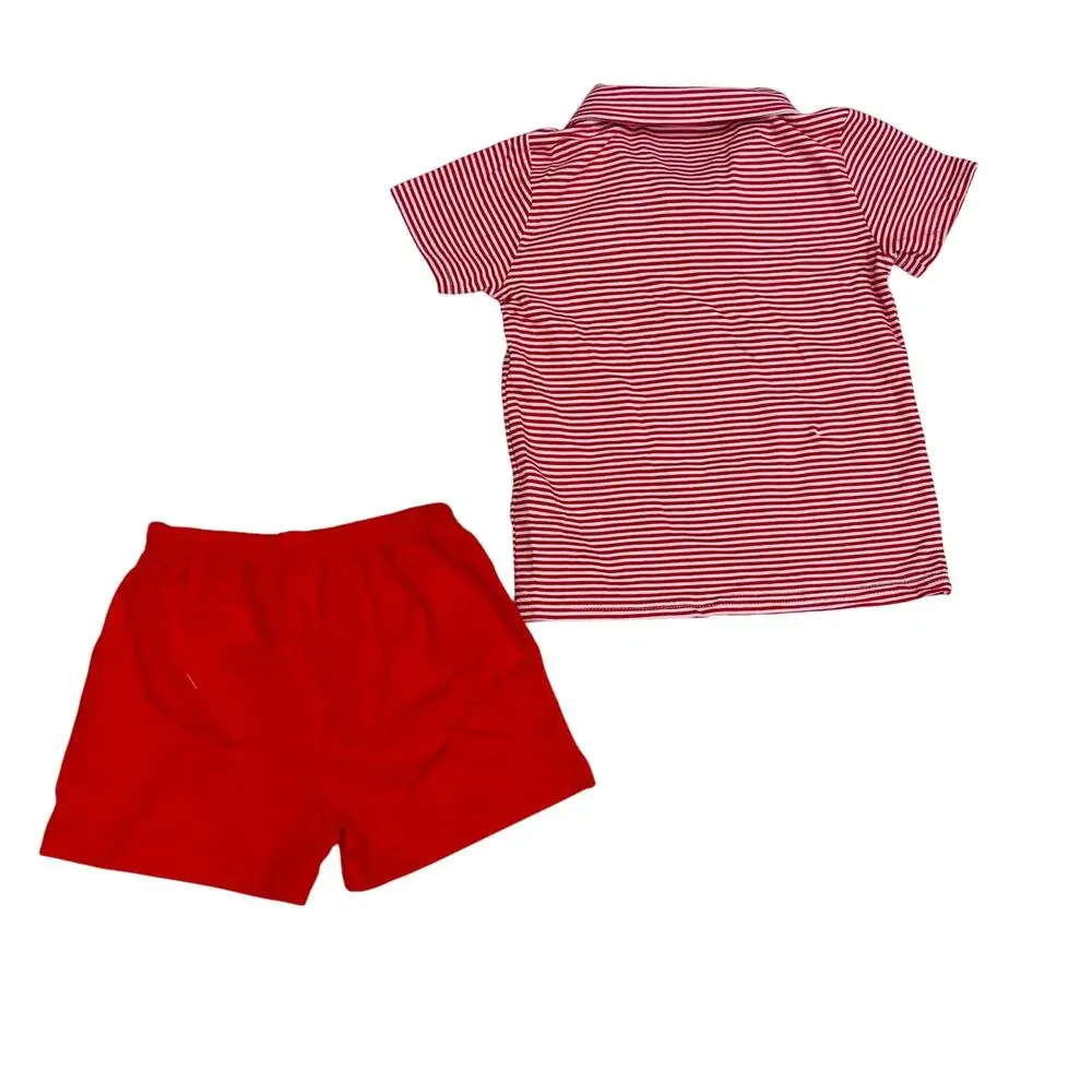NWT Itsy Bitsy 18M Mouse Polo Set